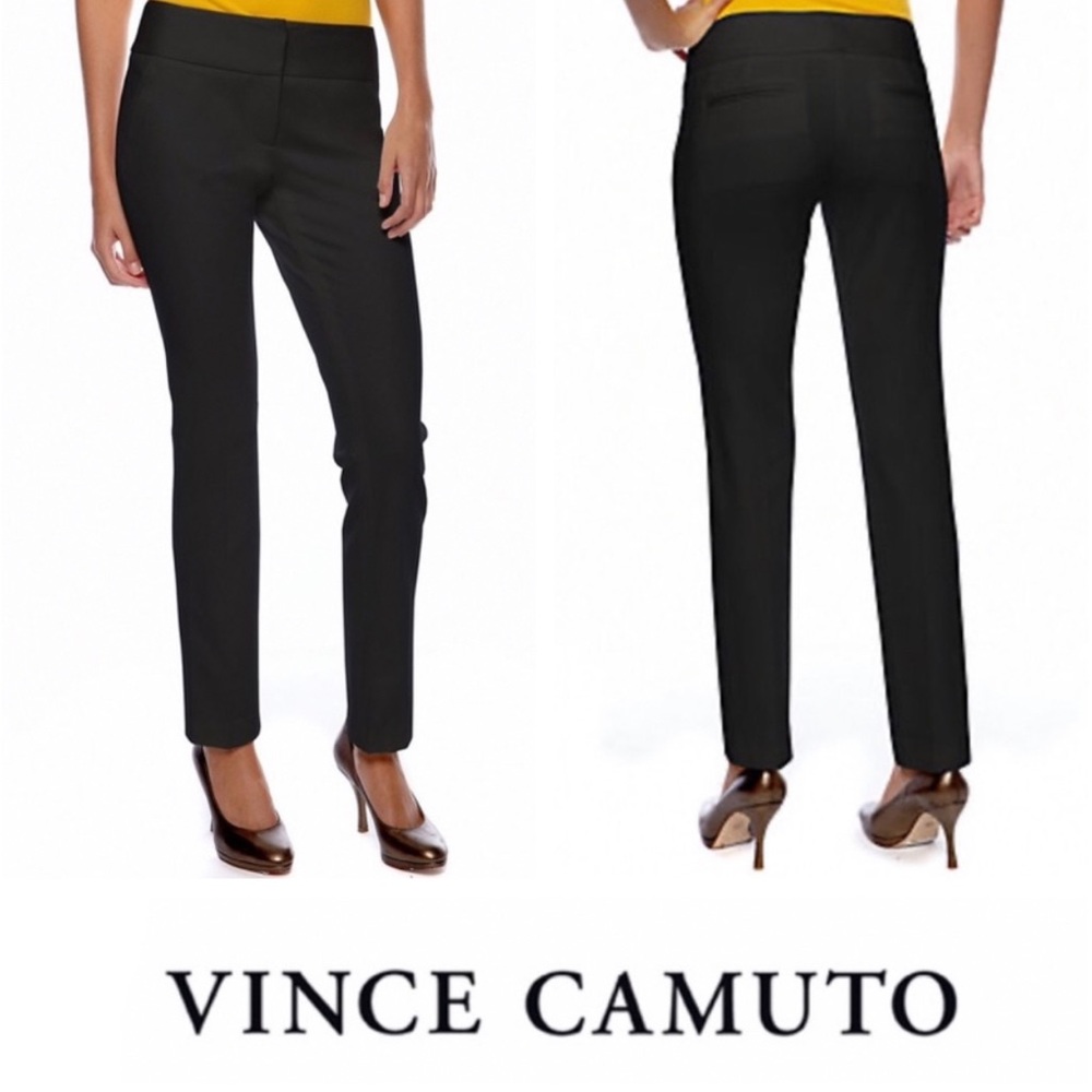 Vince Camuto Black Ankle Dress Pants